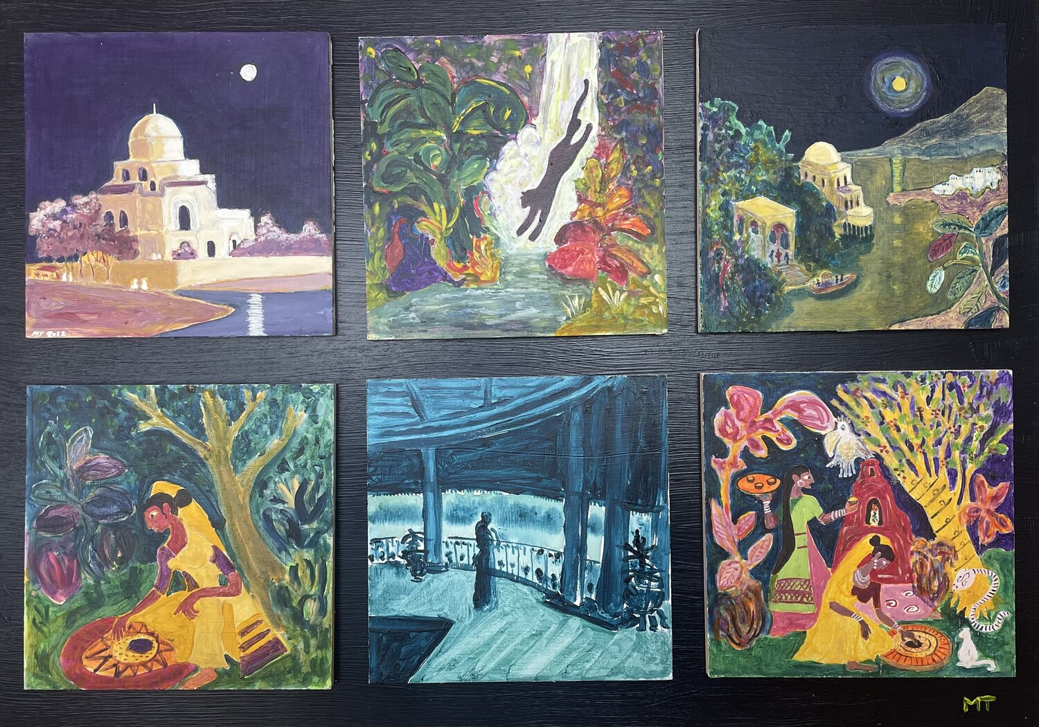 Six dreams of India Michel TESTARD