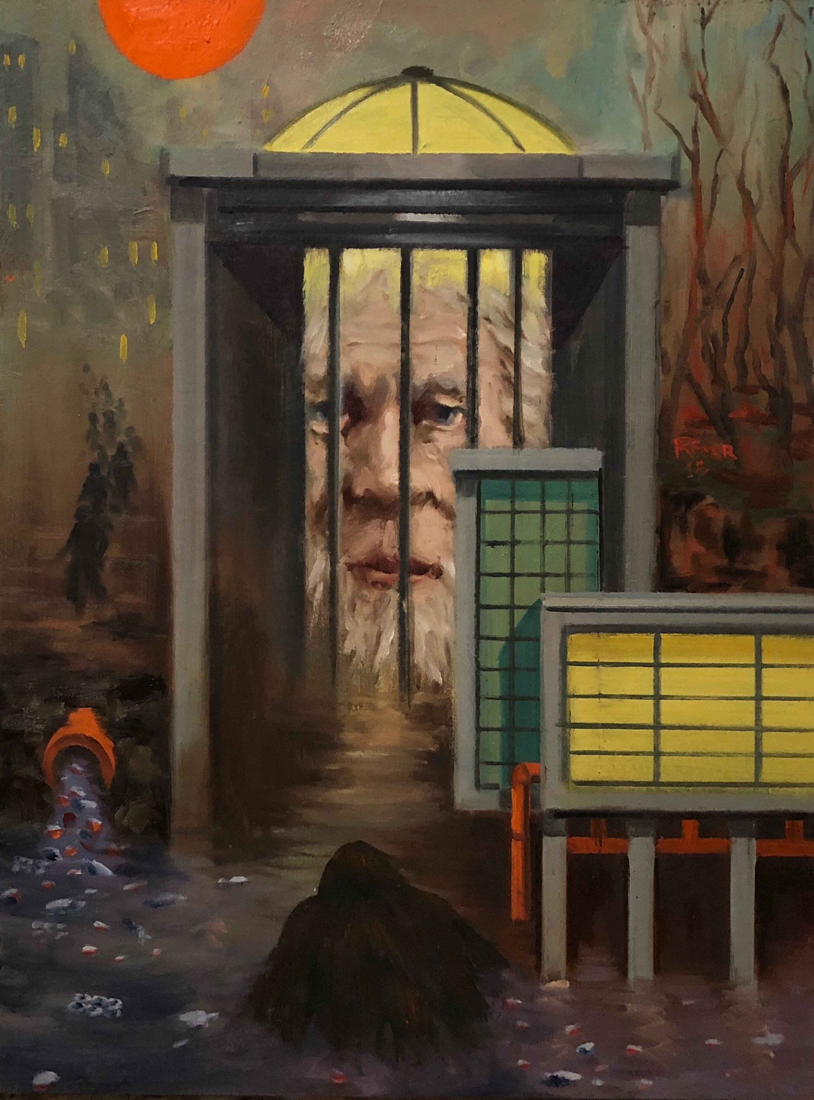 Topic Air Pollution paintings