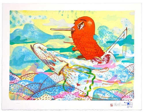 Sans Titre by Alexandre Dizac, Print for Sale on Singulart