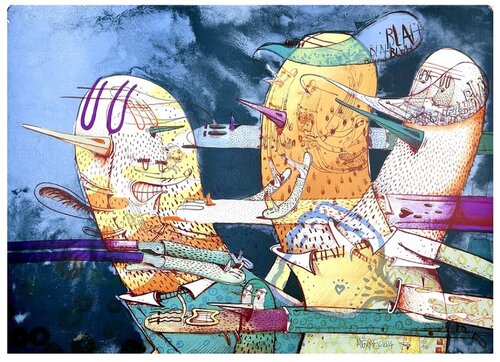 Sans Titre di Alexandre Dizac, Stampa in vendita su Singulart