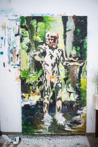 Once upon a time in a forest van Irene Schüller, Schilderij te koop op Singulart