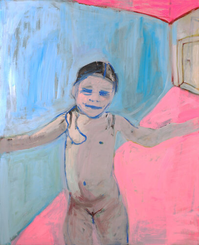 Anne as a Child by Irene Schüller, Painting for Sale on Singulart