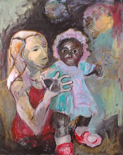 untiteled#1 van Irene Schüller, Schilderij te koop op Singulart