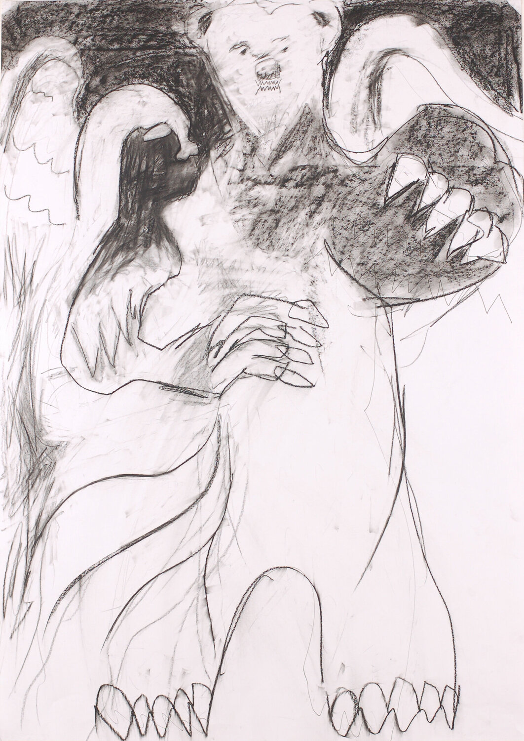Angel and Bear Irene Schüller
