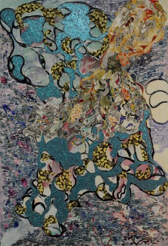 Bumble Bee by Katharina Wahlefeld, Painting for Sale on Singulart