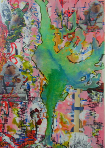 Urban Cowboy 2 di Katharina Wahlefeld, Pittura in vendita su Singulart