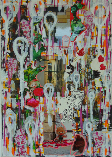 Urban Cowboy 5 van Katharina Wahlefeld, Schilderij te koop op Singulart
