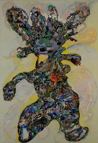 Magic E.T. by Katharina Wahlefeld, Painting for Sale on Singulart