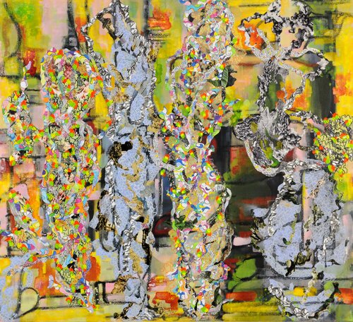 Coral Woods van Katharina Wahlefeld, Schilderij te koop op Singulart