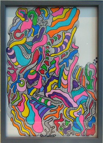 weekend acoustics 2026 van Katharina Wahlefeld, Tekening te koop op Singulart
