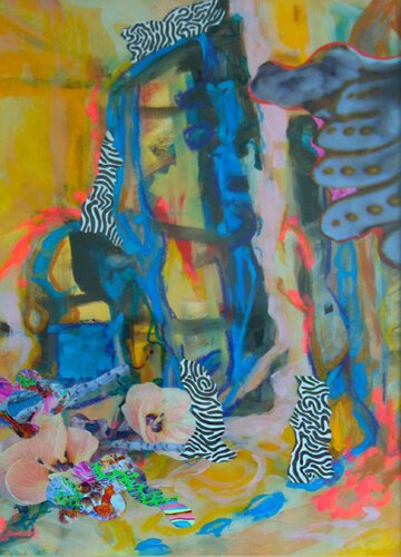 Korallengarten Nr. 4 Melissas Garden by Katharina Wahlefeld, Work on Paper for Sale on Singulart