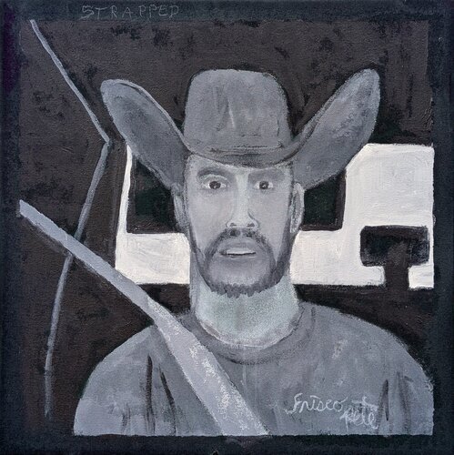 "Strapped" par Frisco Pete, Peinture en vente sur Singulart