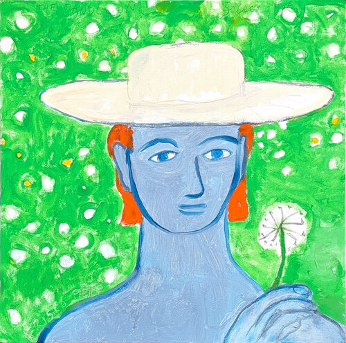 "The Dandelion" di Frisco Pete, Pittura in vendita su Singulart