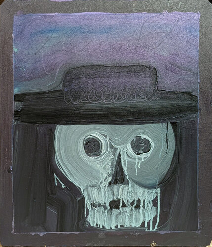 "Skull" di Frisco Pete, Pittura in vendita su Singulart