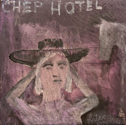 "Chep Hotel" di Frisco Pete, Pittura in vendita su Singulart