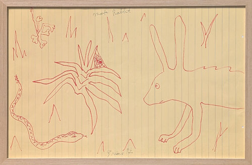 "Marfa Rabbit" di Frisco Pete, Opera su carta in vendita su Singulart