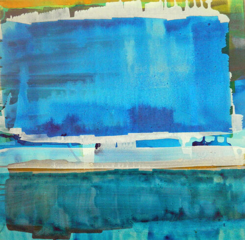 Horizont II von Anna Eibl-Eibesfeldt, Malerei kaufen auf Singulart