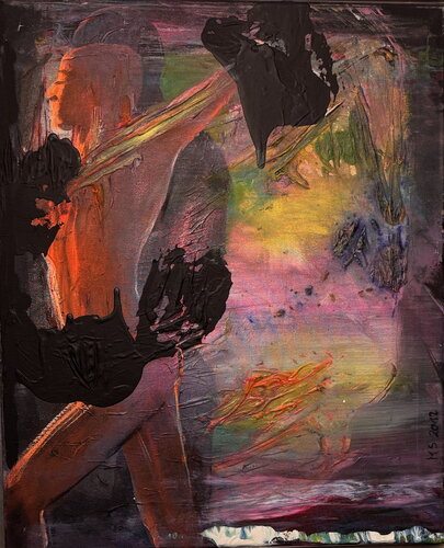 "Tanzende 2" van Marlene Schildt-Lammel, Schilderij te koop op Singulart