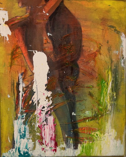 "Tanzende 5" van Marlene Schildt-Lammel, Schilderij te koop op Singulart