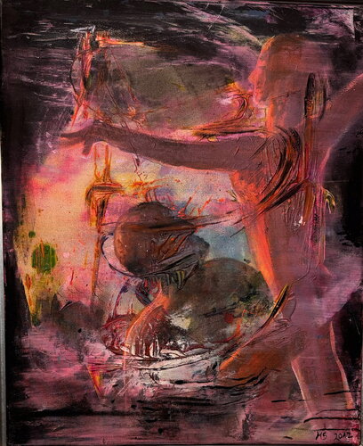 "Tanzende 6" van Marlene Schildt-Lammel, Schilderij te koop op Singulart