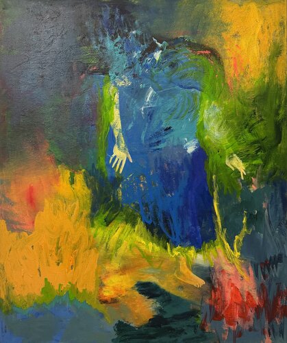 die Werwölfin van Marlene Schildt-Lammel, Schilderij te koop op Singulart