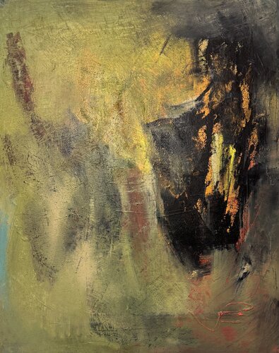 Tanz auf dem Vulkan by Marlene Schildt-Lammel, Painting for Sale on Singulart