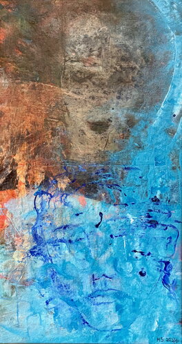 Amor und Psyche 1 van Marlene Schildt-Lammel, Schilderij te koop op Singulart