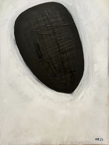 Atlas II (Epée Mask) de Martyna Benedyka, Pintura a la venta en Singulart