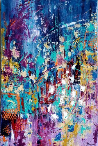 LISBON MEMORIES von Maggie Romanovici, Malerei kaufen auf Singulart