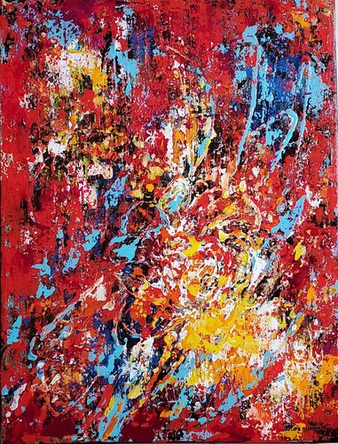 RUSH von Maggie Romanovici, Malerei kaufen auf Singulart