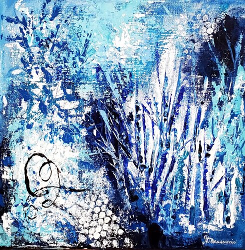 ALREADY  WINTER di Maggie Romanovici, Pittura in vendita su Singulart