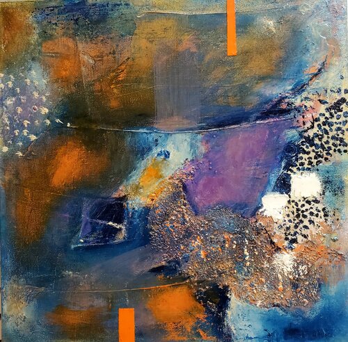 SECRET PLACES 8 by Maggie Romanovici, Painting for Sale on Singulart
