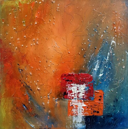 SECRET PLACES 6 by Maggie Romanovici, Painting for Sale on Singulart