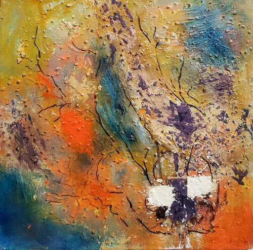 SECRET PLACES 4 by Maggie Romanovici, Painting for Sale on Singulart