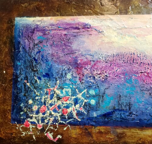 SECRET  PLACES  3 by Maggie Romanovici, Painting for Sale on Singulart