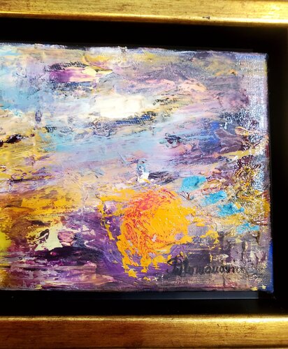 SECRET  PLACES 2 by Maggie Romanovici, Painting for Sale on Singulart