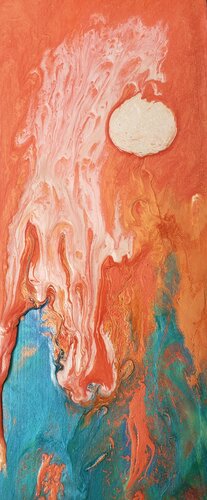 ELEMENTAL  ASCENSION von Maggie Romanovici, Malerei kaufen auf Singulart