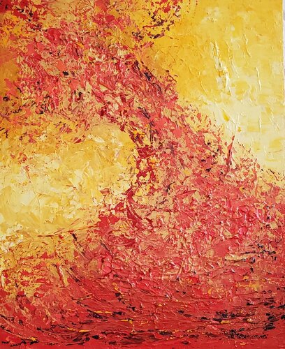 DANCE 3 de Maggie Romanovici, Pintura a la venta en Singulart