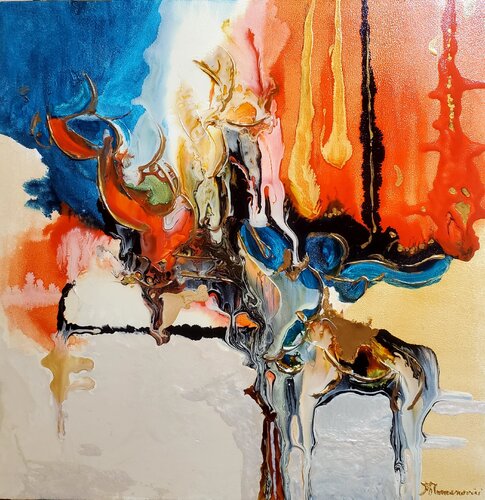 HEAVY WEIGHT par Maggie Romanovici, Peinture en vente sur Singulart