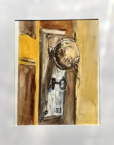 UNLOCKED van Maggie Romanovici, Schilderij te koop op Singulart