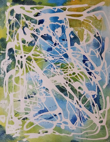 SURFING 1 par Maggie Romanovici, Peinture en vente sur Singulart