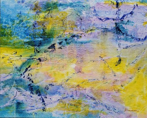 CHILDHOOD DREAM de Maggie Romanovici, Pintura a la venta en Singulart