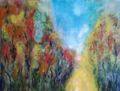 FALL 3 von Maggie Romanovici, Malerei kaufen auf Singulart