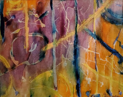 DEEP  SCARS van Maggie Romanovici, Schilderij te koop op Singulart