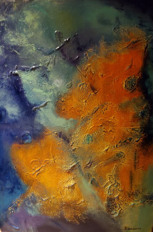 BLUE  FLOW Maggie Romanovici