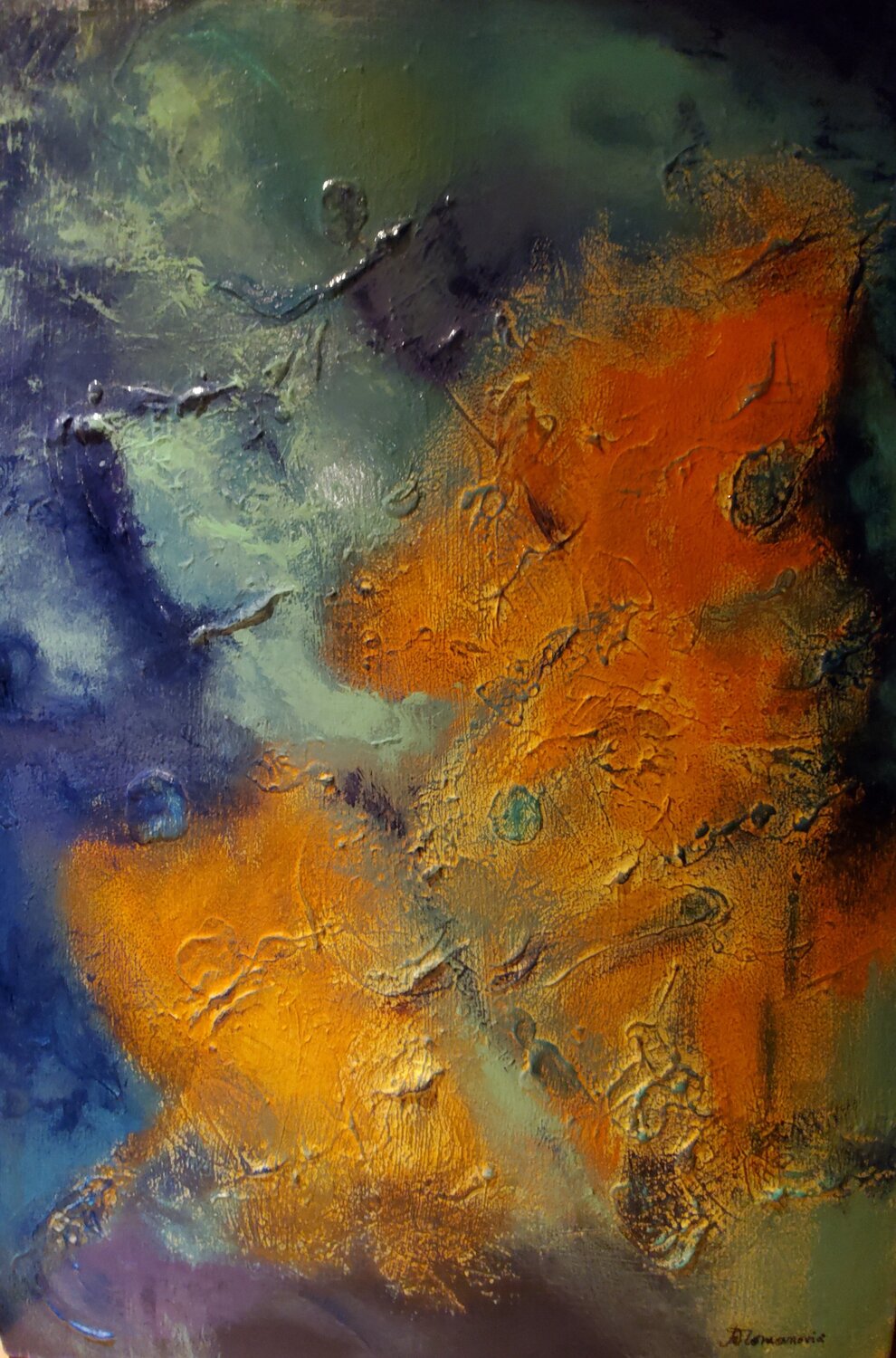 BLUE  FLOW Maggie Romanovici