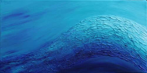 The Flow #3 von Elena Grigore, Malerei kaufen auf Singulart