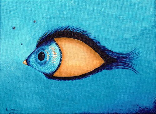 The Inner Eye von Elena Grigore, Malerei kaufen auf Singulart