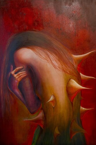 Noli Me Tangere di Marija Stefanovic, Pittura in vendita su Singulart