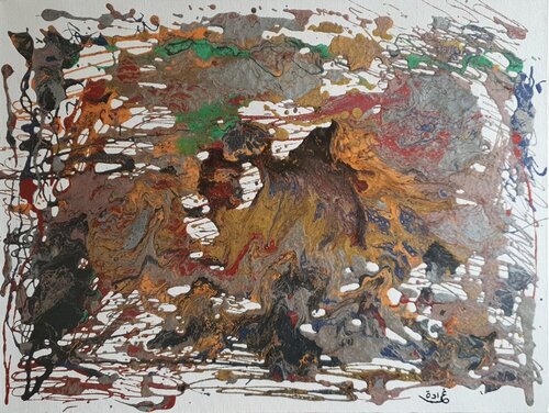Random Thoughts de Ghada A., Pintura a la venta en Singulart